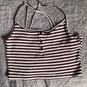Racer back crop top